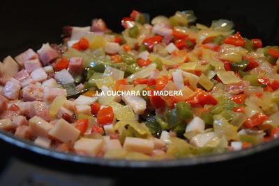 ARVEJAS COMPUESTAS ESTILO CANARIO Ó GUISANTES COMPUESTOS