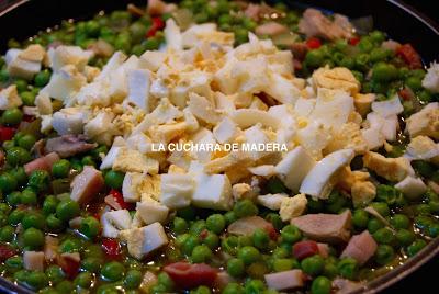 ARVEJAS COMPUESTAS ESTILO CANARIO Ó GUISANTES COMPUESTOS