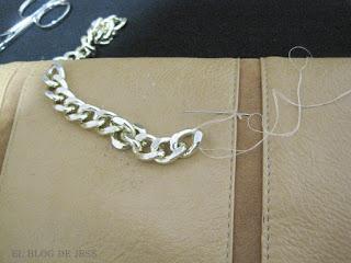 DIY BOLSO CON CADENAS