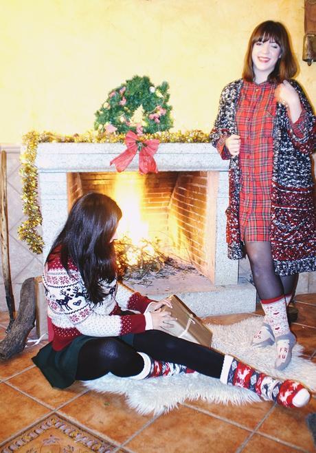 Navidad junto a la chimenea (OOTD)