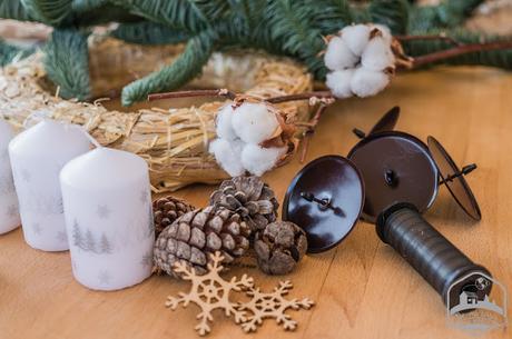 DIY con niños: Corona de adviento fácil