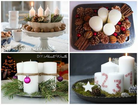 DIY con niños: Corona de adviento fácil