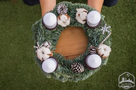 DIY con niños: Corona de adviento fácil