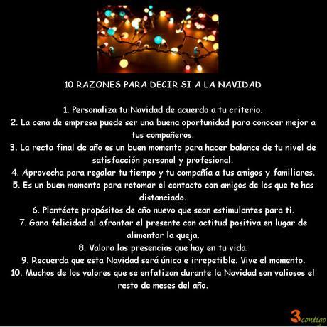 10 razones para decir Sí a la Navidad razones para decir si a la navidad