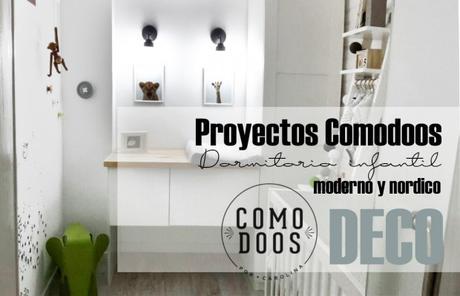 Proyectos Comodoos. La habitacion del bebe habitación bebe nordica
