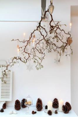 Esta navidad decoramos con ramas