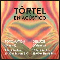 Conciertos Diciembre Tórtel