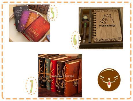 wishlist: CUADERNOS/BLOCs DE NOTAS originales y/o kawaii ALIEXPRESS