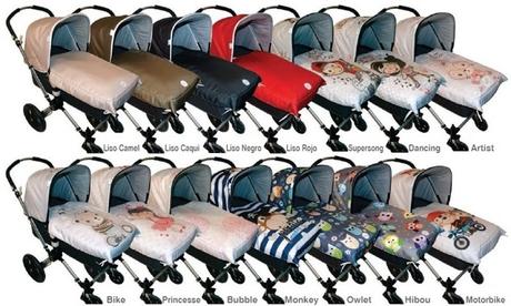 Colcha y capota para Bugaboo de Pekebaby