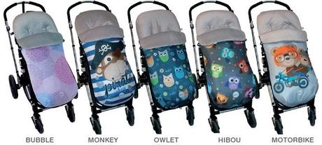saco polar para silla de paseo de bebé