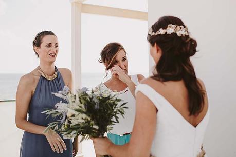 entrega ramo novia www.bodasdecuento.com