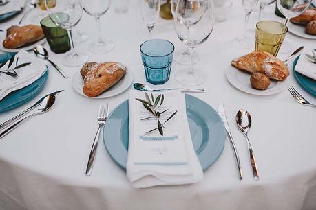 decoración mesa banquete www.bodasdecuento.com