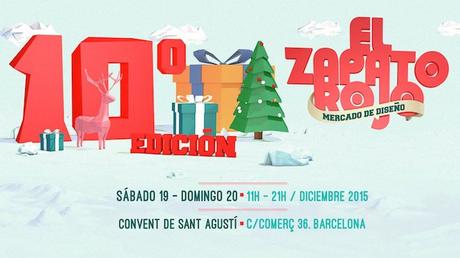 el zapato rojo mercadillo navidad