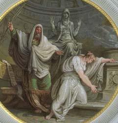 Muerte de una Vestal. Vestal azotada