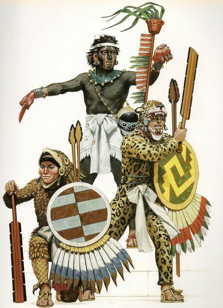 guerreros mayas,incas y aztecas