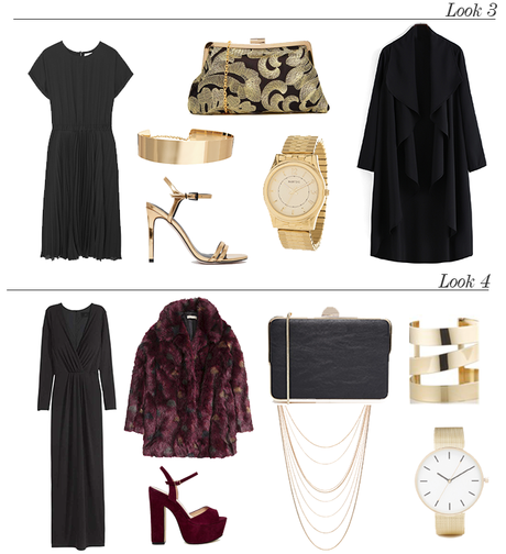 Looks de fiesta: El vestido negro