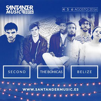 El Santander Music Festival 2016 suma a Second, Belize y The Bohicas