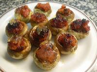 Aperitivos de champiñones