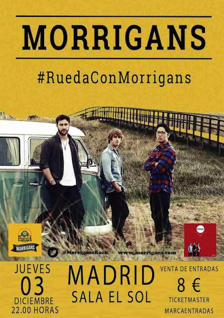 El grupo asturiano MORRIGANS presenta su nuevo video clip 