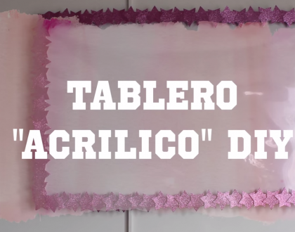 ¿Cómo hacer un tablero o pizarrón blanco en casa?