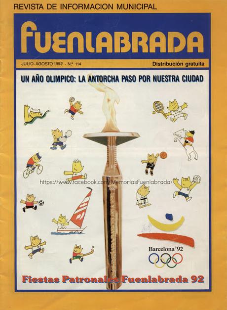 Revista del paso de la llama Olímpica