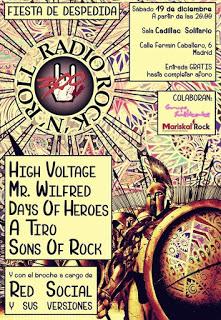 RADIO ROCK 'N' ROLL 300: DAYS OF HEROES REEMPLAZA A RE-VERSO Y CIERRA EL CARTEL