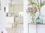 Decoración rustica luminosa