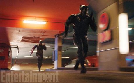 @CaptainAmerica: Nuevas imágenes de #BlackPanther en #CaptainAmericaCivilWar