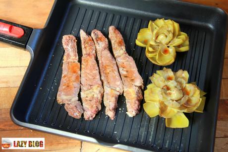 Flores de alcachofa y jamón. Receta navideña