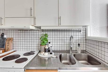 estilo nórdico escandinavo distribución diáfana decoracion pisos segunda mano decoración pisos pequeños decoración mini pisos decoración funcional decoración en gris decoración con estilo blog decoración nórdica 