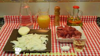 Receta de ternera en salsa de cebolla