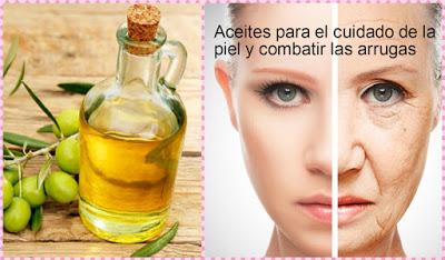 Qué aceites usar para el cuidado de la piel y combatir  las arrugas