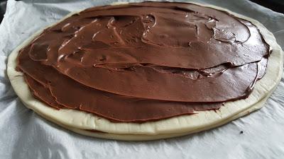 ESTRELLA DE HOJALDRE Y CHOCOLATE