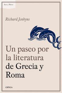 Cubierta de Un paseo por la literatura de Grecia y Roma