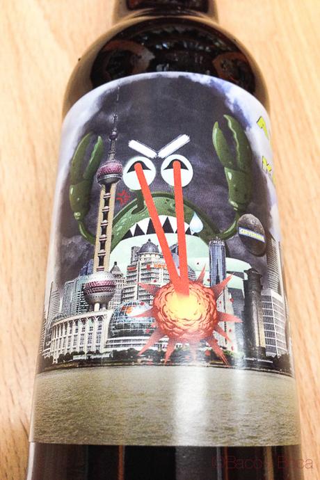 botella Attak the krab 2d2dspuma bacoyboca