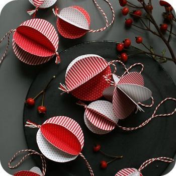 DIY: Bolas de navidad para el arbol