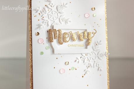 Glitter Christmas Card