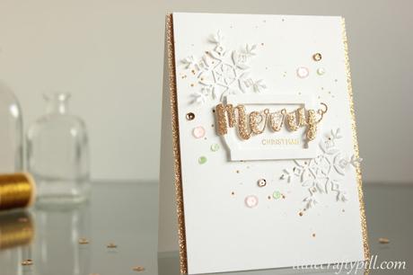 Glitter Christmas Card