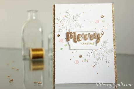 Glitter Christmas Card