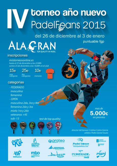 IV Torneo de Año Nuevo Pádel Feáns Alacrán