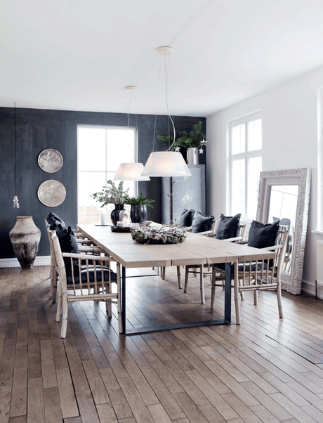 LA CASA DE LA SEMANA: NAVIDAD EN BLANCO Y GRIS!