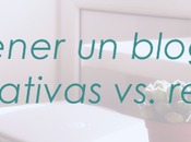 “Voy abrir blog”: expectativas realidad