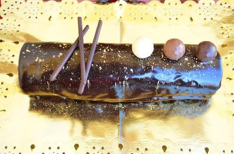 TRONCO DE NAVIDAD DE CHOCOLATE