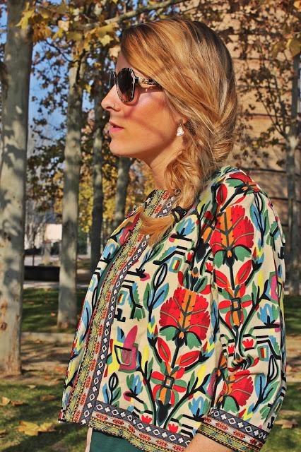 Multicolor jacket