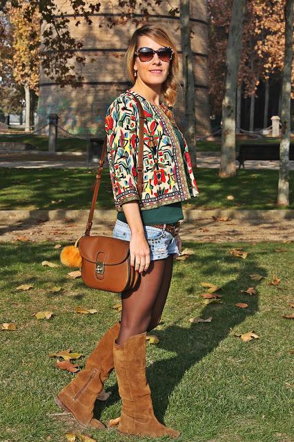 Multicolor jacket