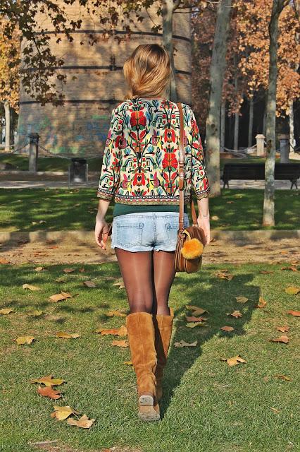 Multicolor jacket