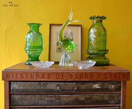 Consigue para tu casa una decoracion eclectica utilizando objetos antiguos y vintage