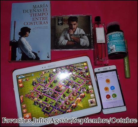 Favoritos Julio/Agosto/Septiembre/Octubre