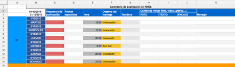 Consejos para ser el community manager de tu negocio-calendario