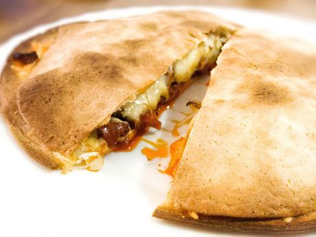 Fajitas y quesadilla